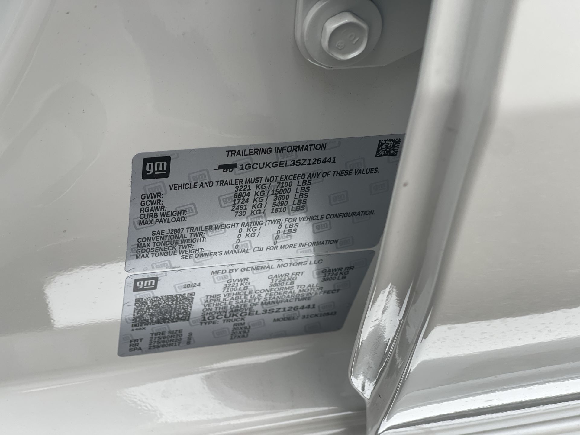 2025 Chevrolet Silverado 1500 LTZ