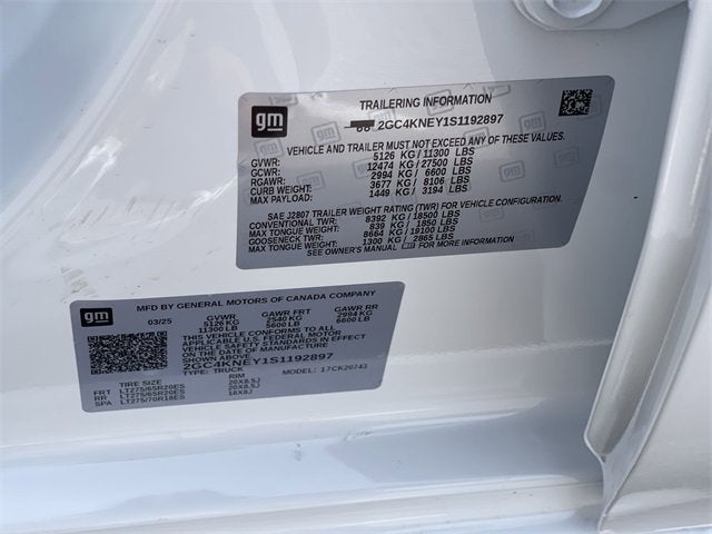 2025 Chevrolet Silverado 2500 HD LT