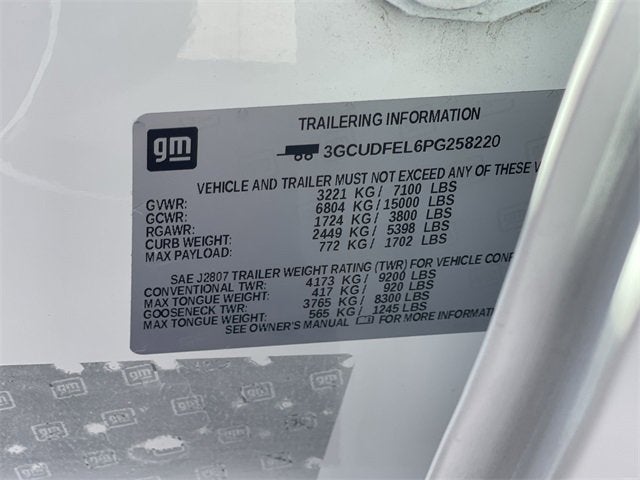 2023 Chevrolet Silverado 1500 LT Trail Boss