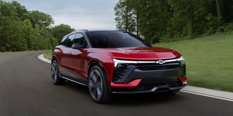 2026 Chevrolet Blazer EV at the George Nunnally Chevrolet service department