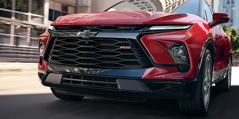 2026 Chevrolet Blazer front three-quarter view, gas lineup
