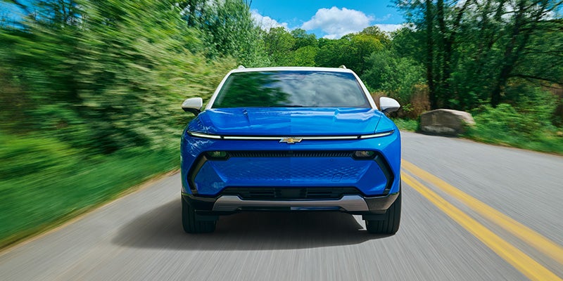 2026 Chevrolet Equinox EV, the all-electric compact SUV sold at George Nunnally Chevrolet in Northwest Arkansas