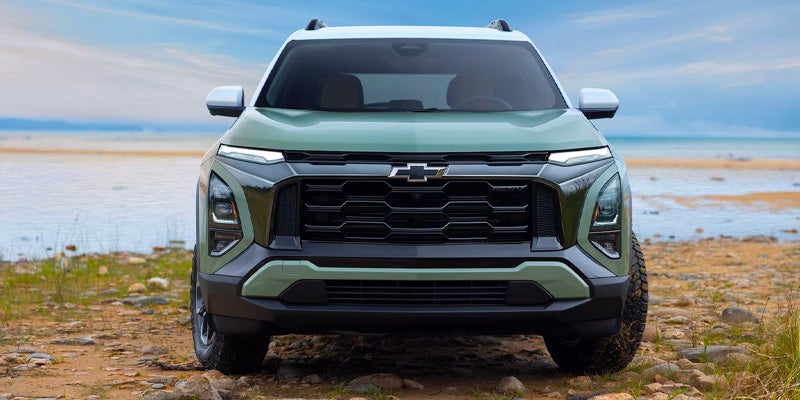 2026 Chevrolet Equinox parked on a Northwest Arkansas road