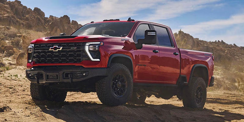 2026 Chevrolet Silverado 2500HD LTZ Crew Cab with the 8-foot long bed