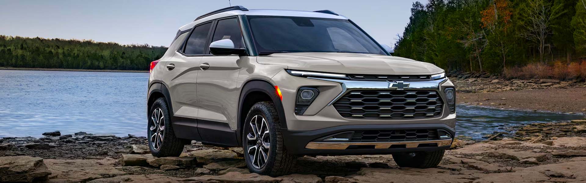 2026 Chevrolet Trailblazer shown in profile, trim comparison guide at George Nunnally Chevrolet near Fayetteville and Springdale, AR