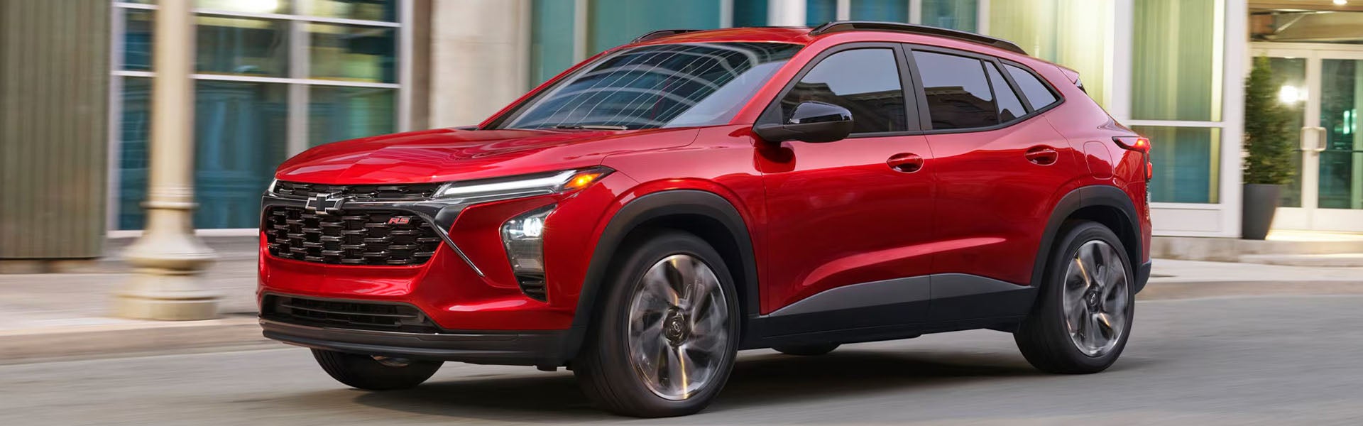 2026 Chevrolet Trax compact SUV parked in Northwest Arkansas