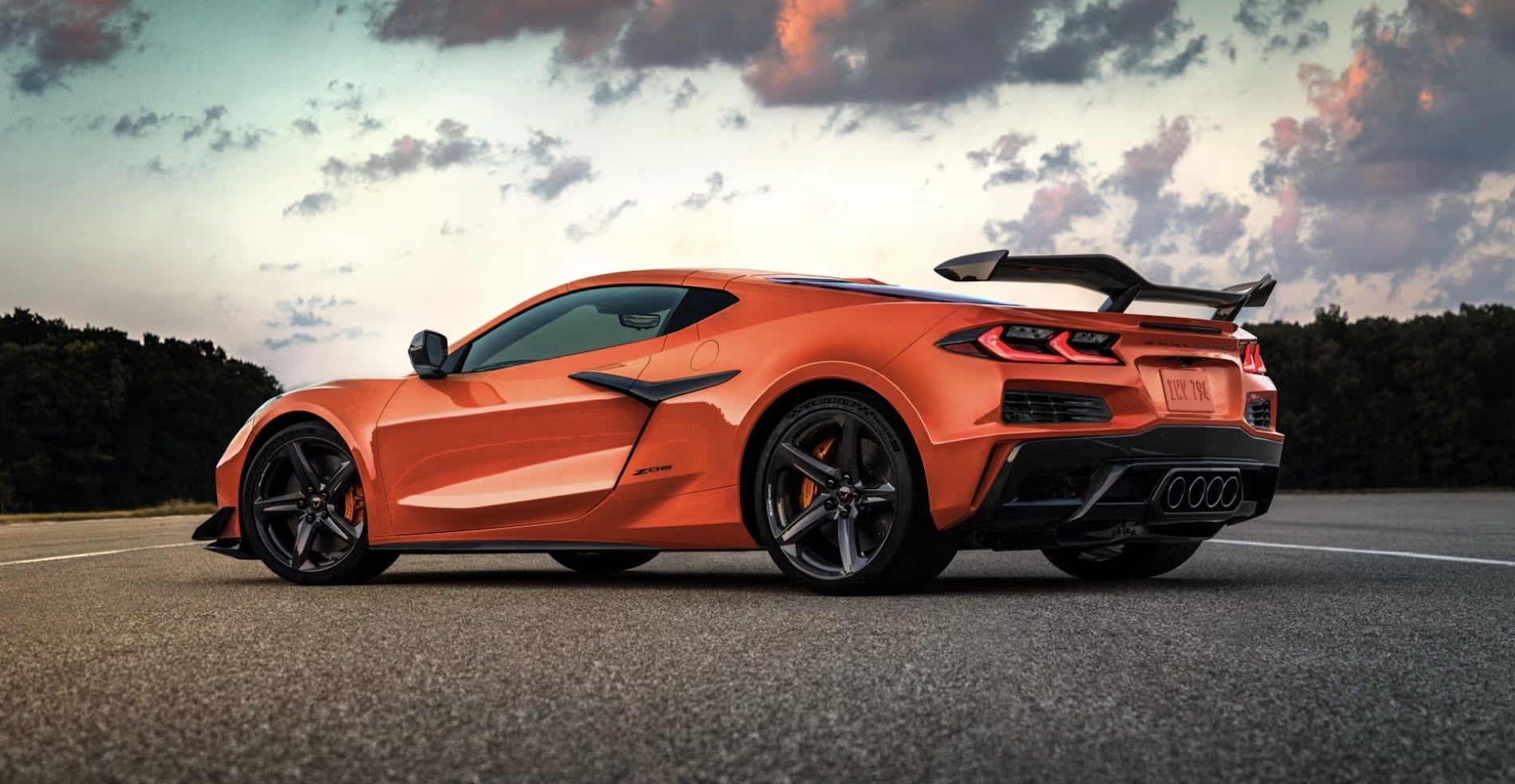 2027 Chevrolet Corvette Z06, exterior view
