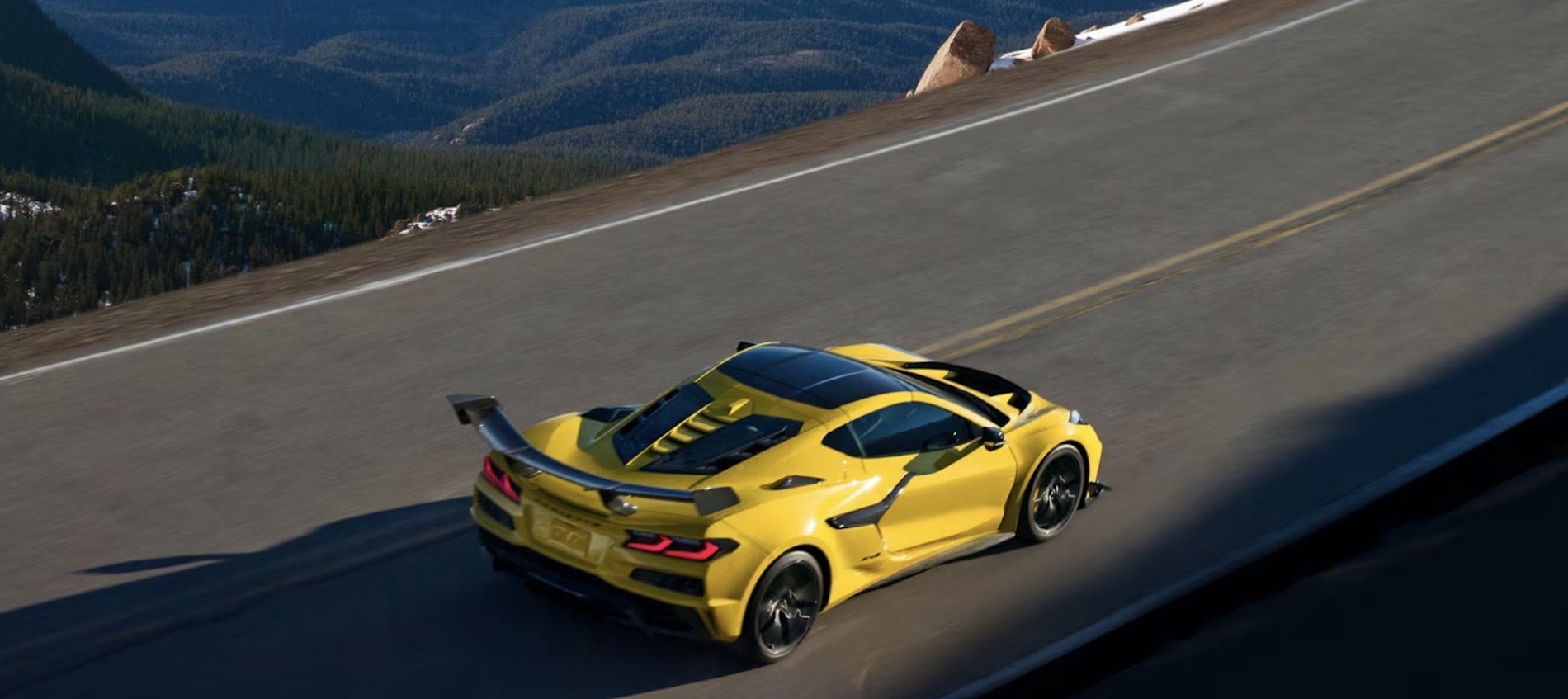 2027 Chevrolet Corvette ZR1, exterior rear three-quarter view